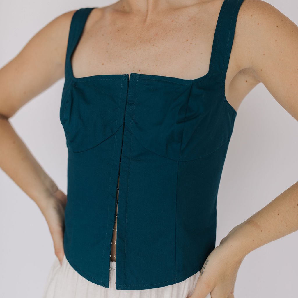 Indigo Corset