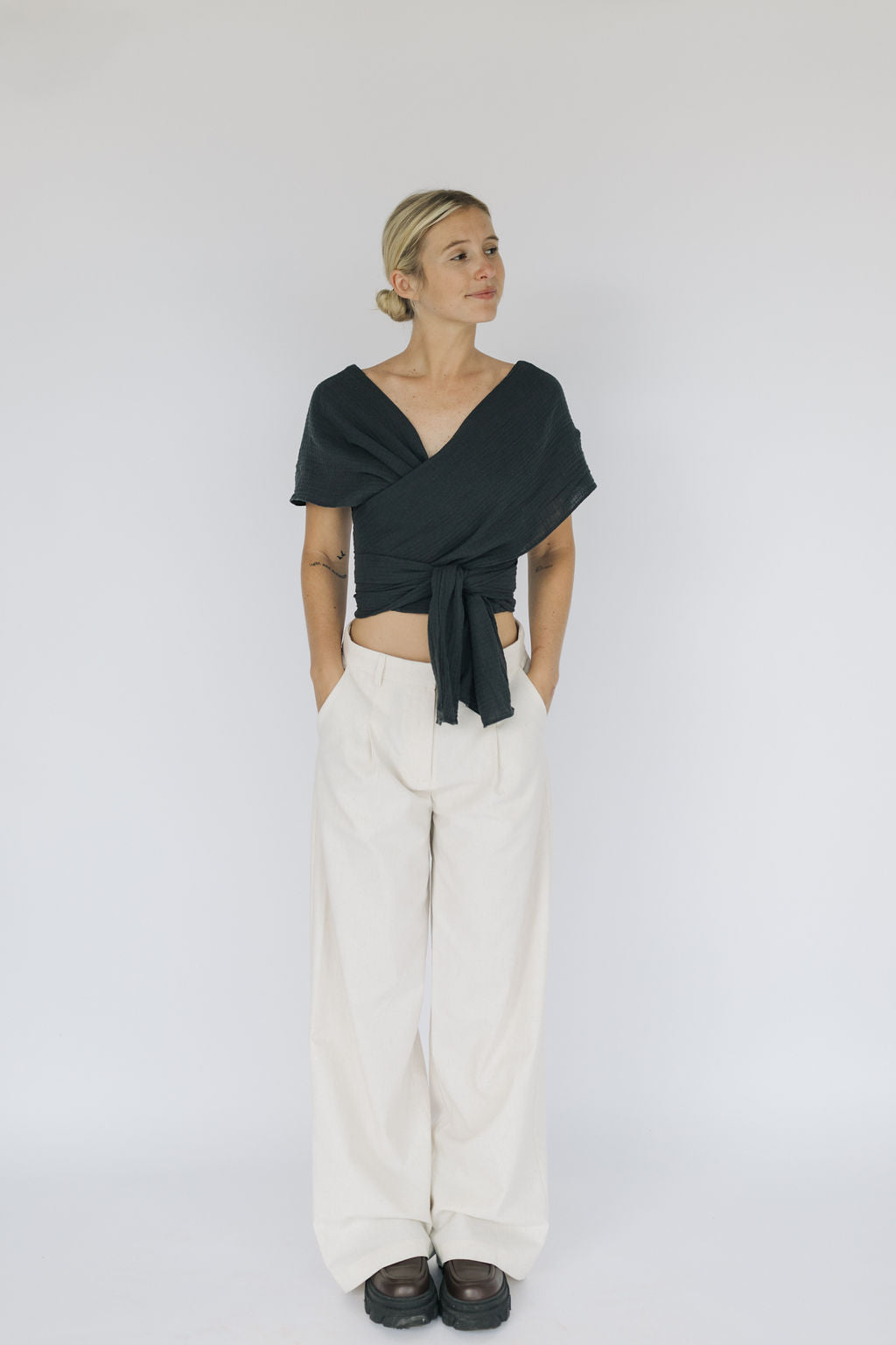 Iris Tie Top