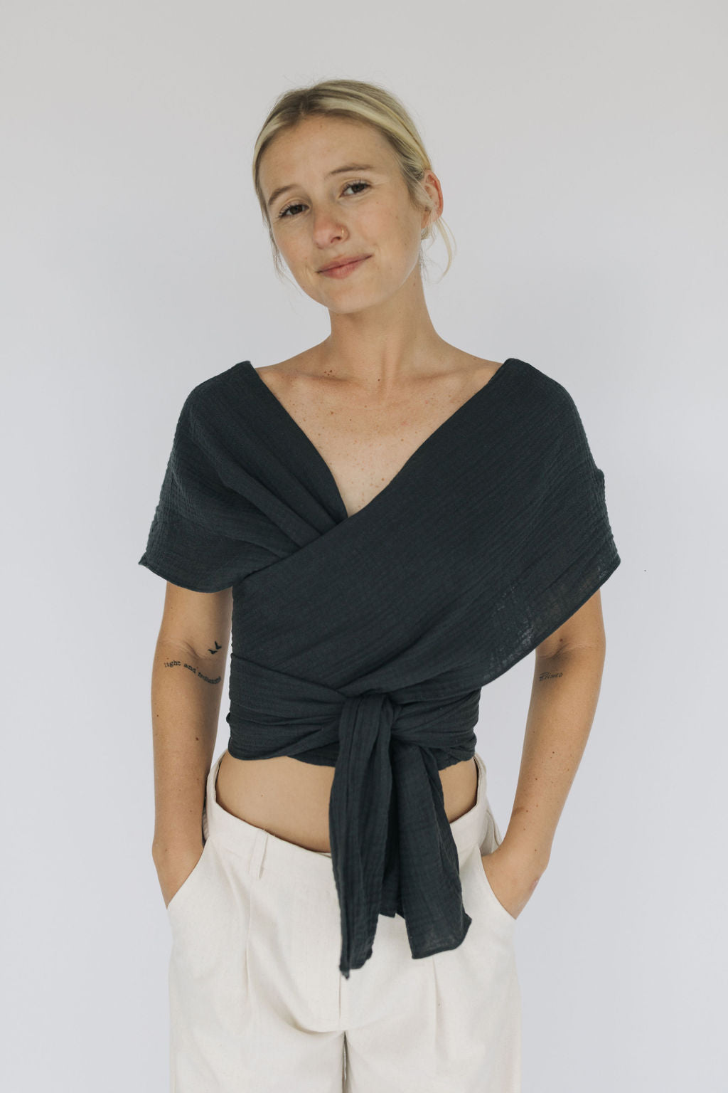 Iris Tie Top