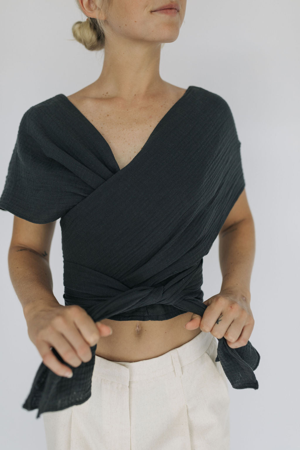 Iris Tie Top