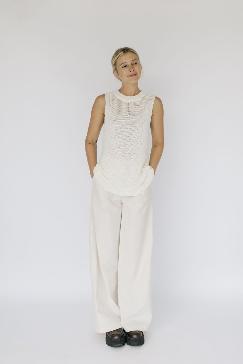 Evelyn Crochet Tank