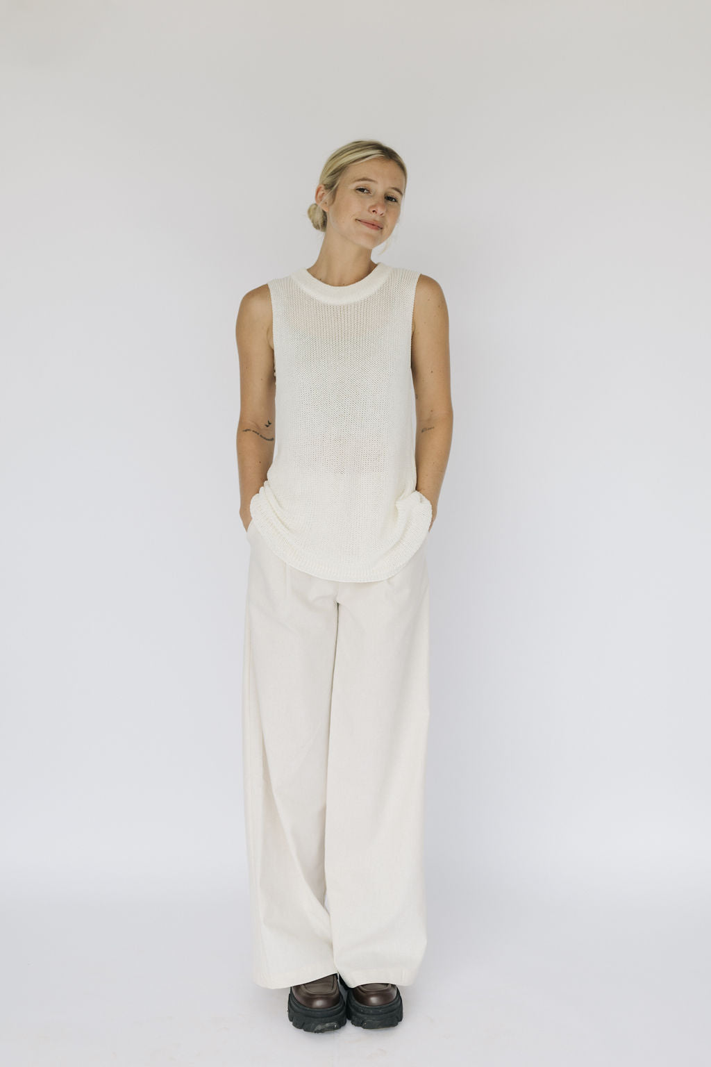 Evelyn Crochet Tank