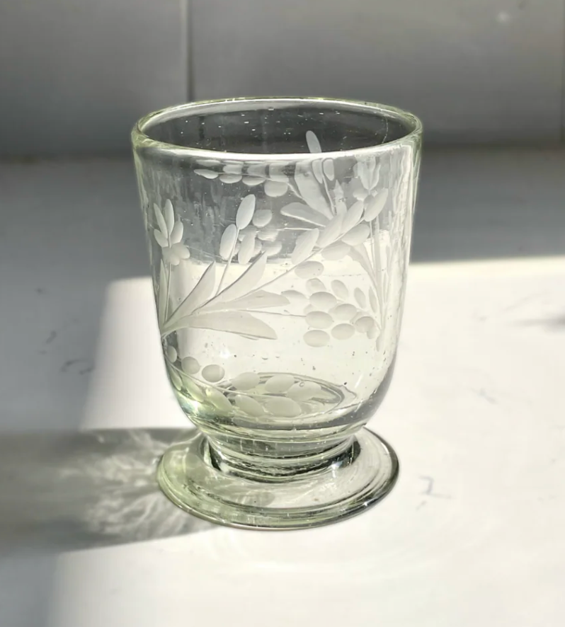 Footed Wine Glass