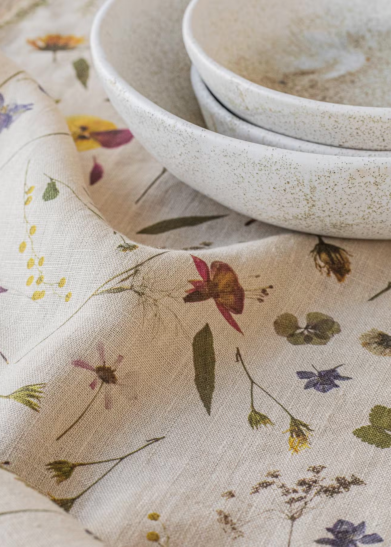 Botanical Linen Towel
