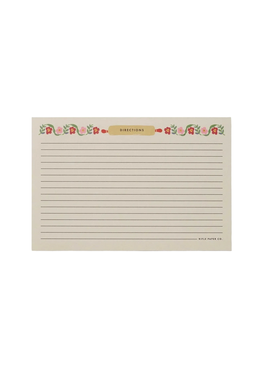 Home Sweet Home Recipe Cards