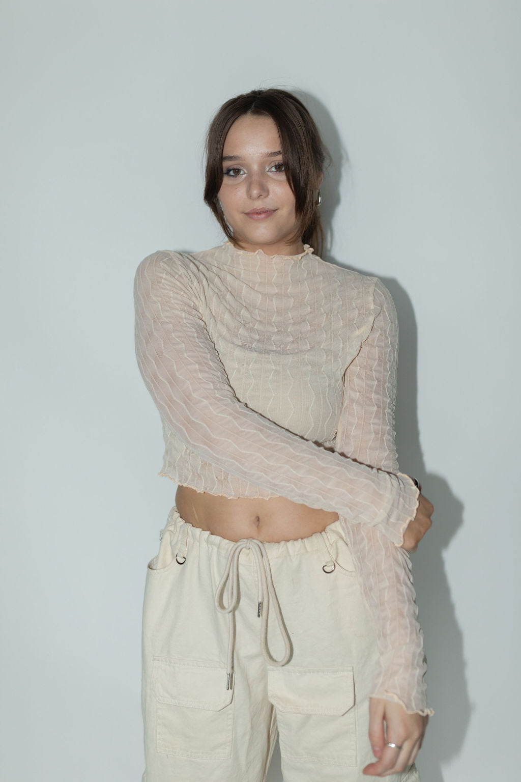 Kimmi Mesh Long Sleeve