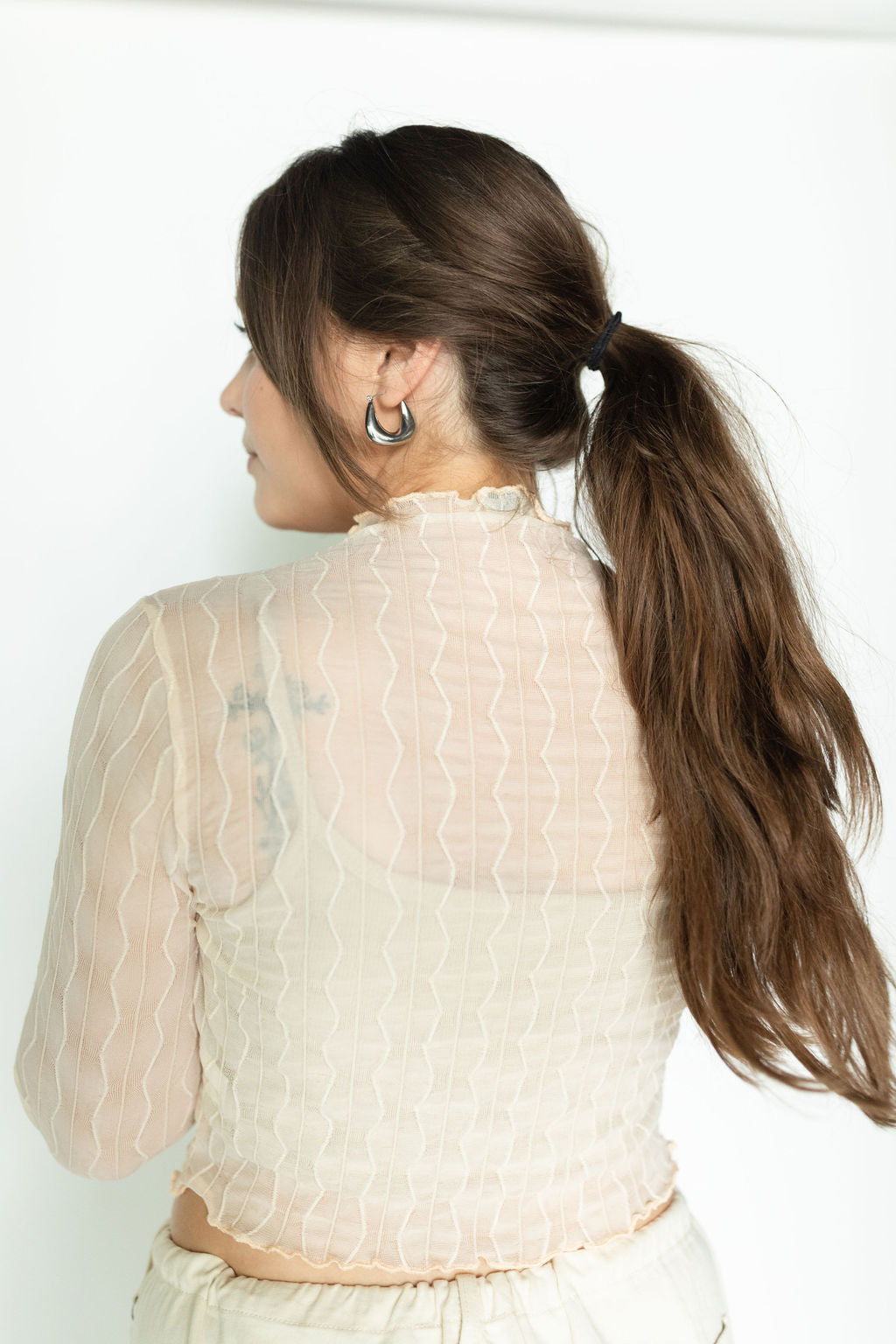 Kimmi Mesh Long Sleeve
