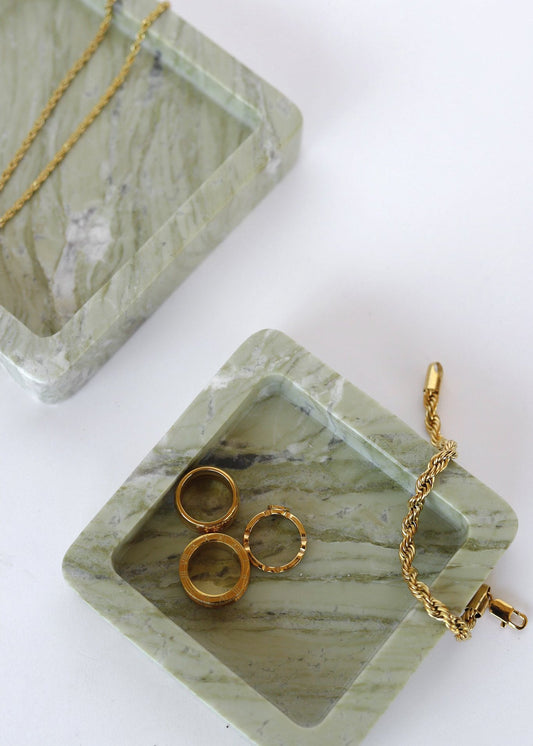 Oyster Marble Trays