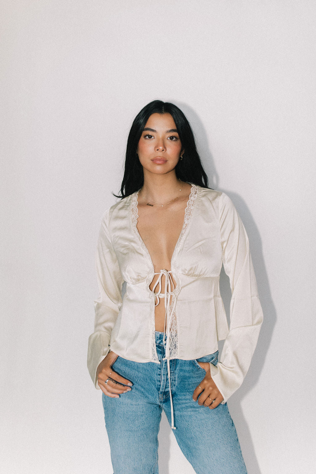Valerie Satin Top