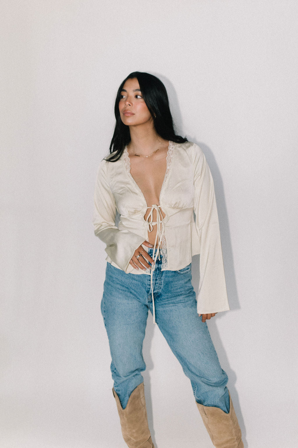 Valerie Satin Top