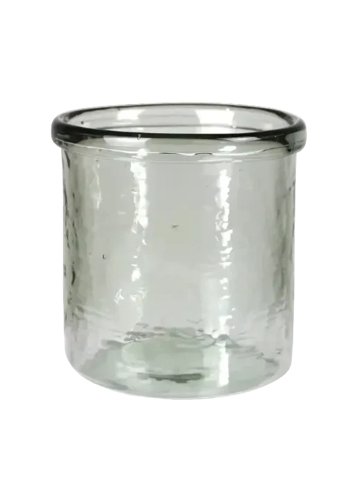 Banded Glass Vase