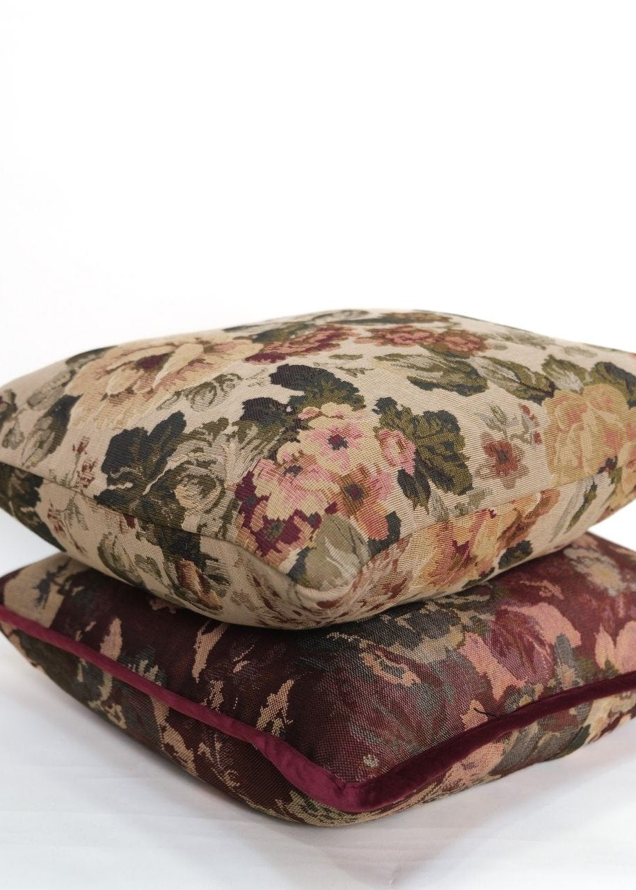 Amelia Tapestry Pillow Cover