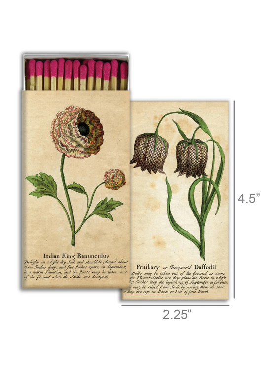 Floral Match Box