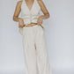 Linen Oatmeal Set