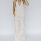 Linen Oatmeal Set