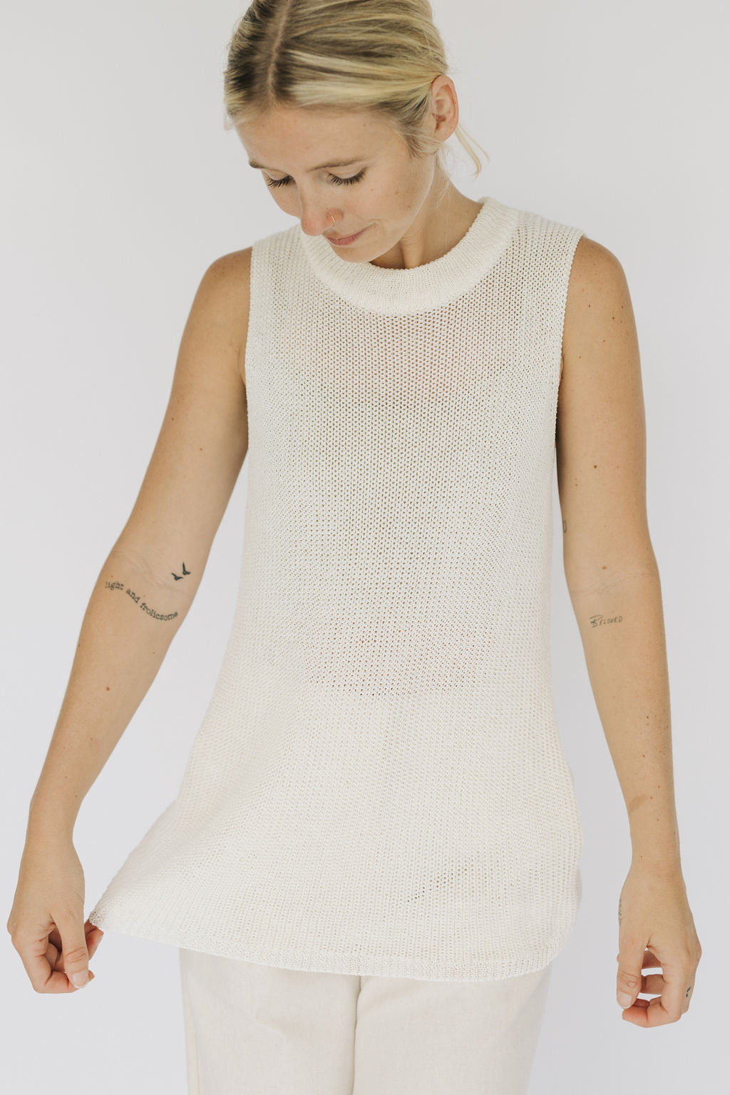 Evelyn Crochet Tank