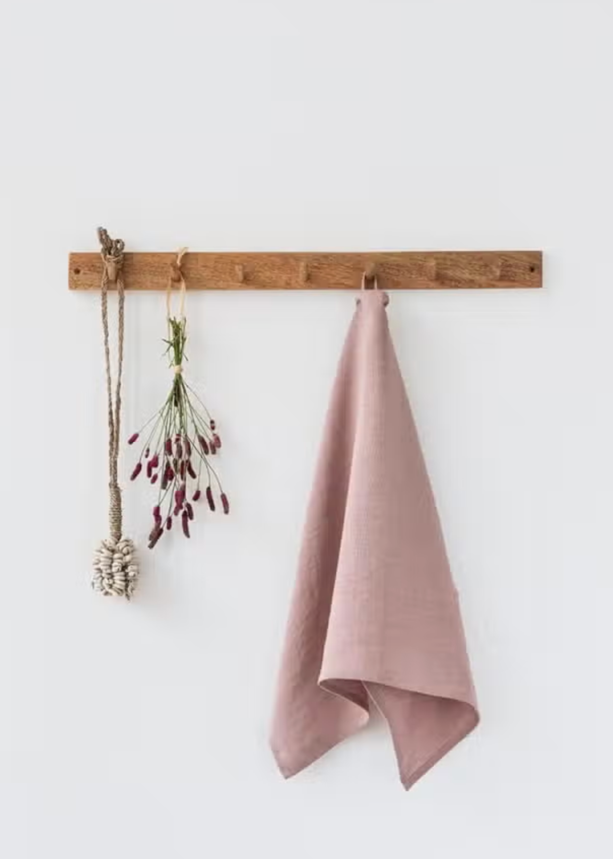 Woodrose Linen Towel