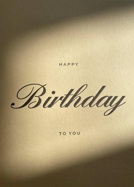 Happy Birthday