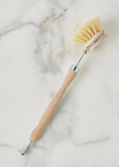 Euro Wood-Handled Dish Brush