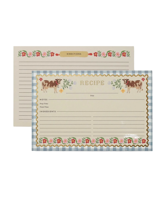 Home Sweet Home Recipe Cards