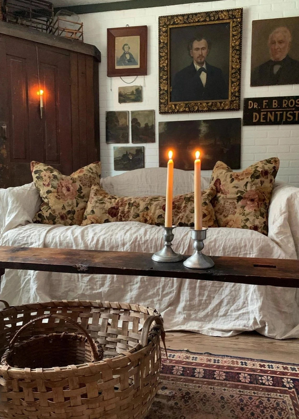Amelia Tapestry Pillow Cover