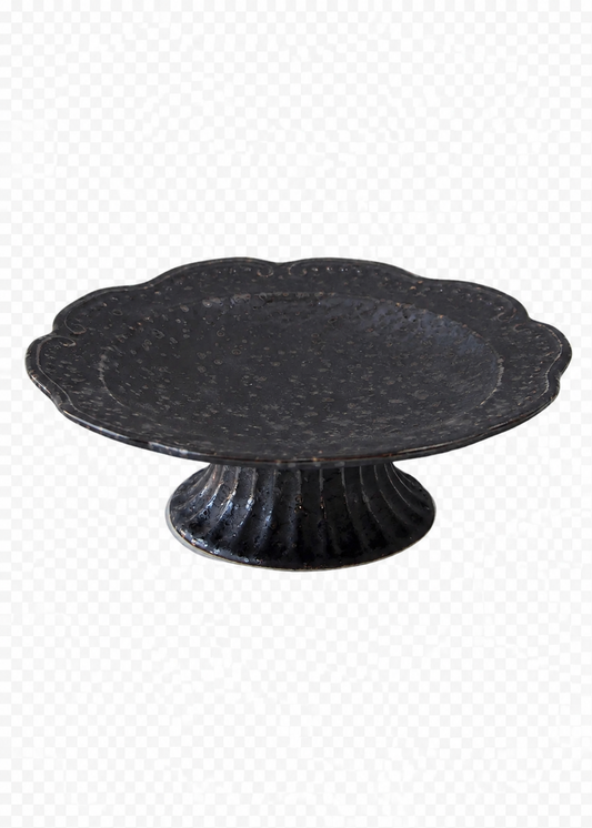 Kouwa 6 inch Flower Footed Plate