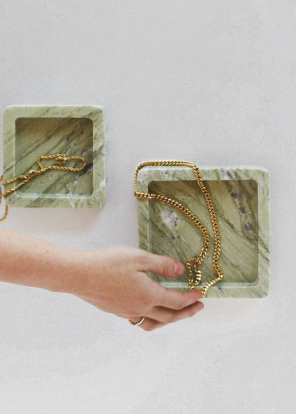 Oyster Marble Trays