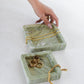 Oyster Marble Trays
