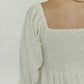Almeria Smocked Midi Dress